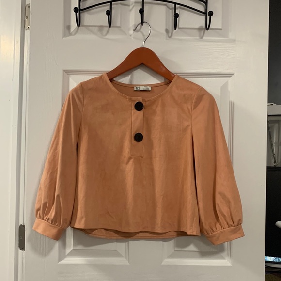 Zara TRF pink blouse - Picture 1 of 3